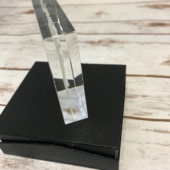 Inspirational Glass Etched Hummingbird with Psalm - Picture 3 of 7